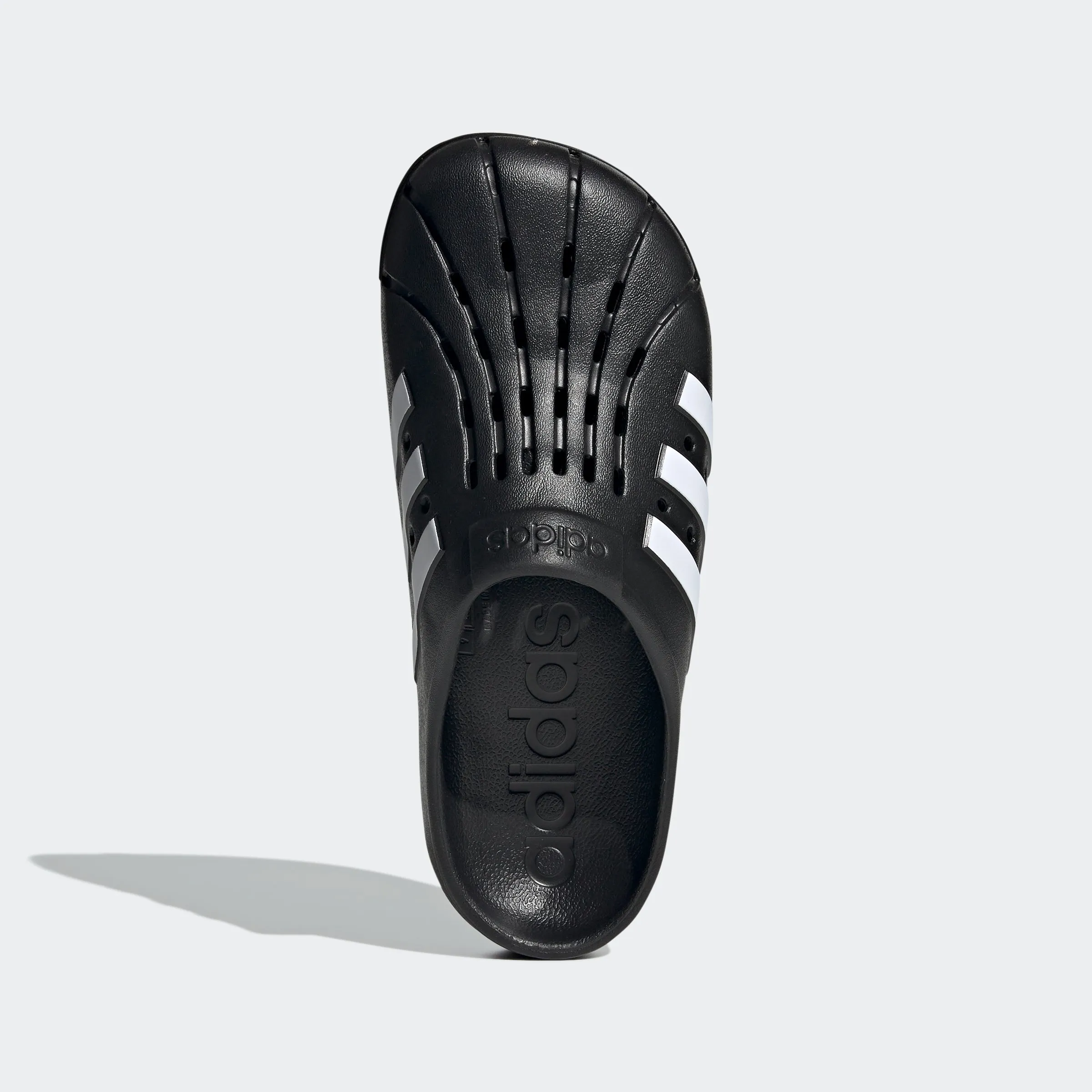 adidas ADILETTE Rubber Clogs - Core Black | Unisex
