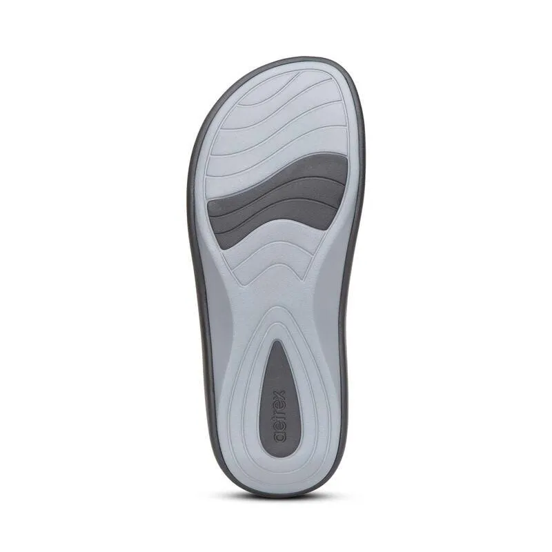 Aetrex Women's Maui Flips- Black