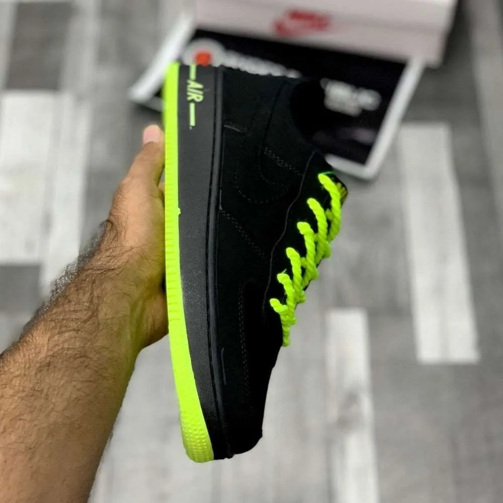 Air Force 1 Neon Rope Laces | Bold Statement Sneaker