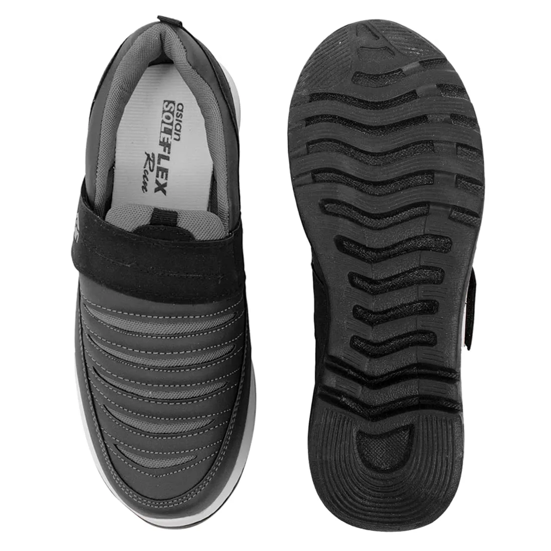 ASIAN Men's Synthetic Sports,Running,Casual Loafer Shoes for Boy's 2 UK