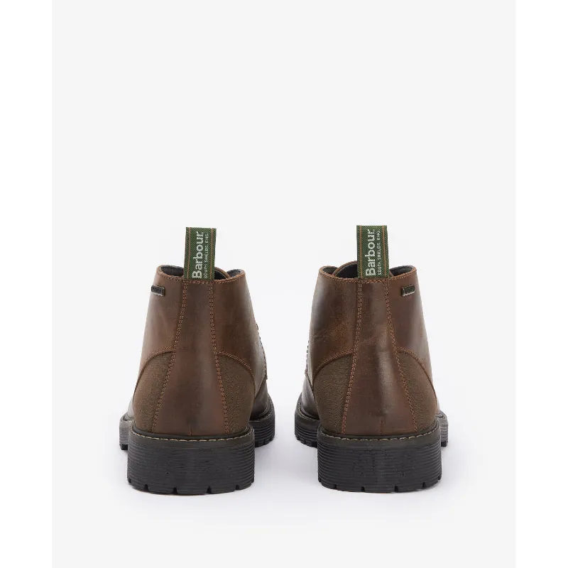 Barbour Maxwell Mens Chukka Boot - Teak