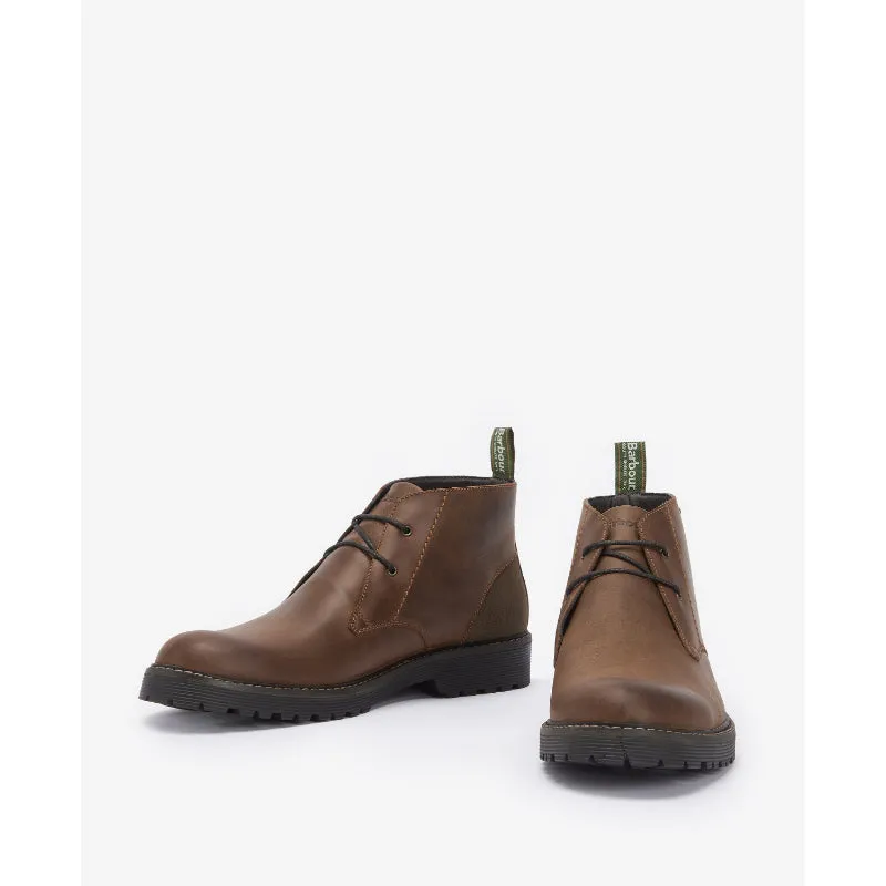 Barbour Maxwell Mens Chukka Boot - Teak