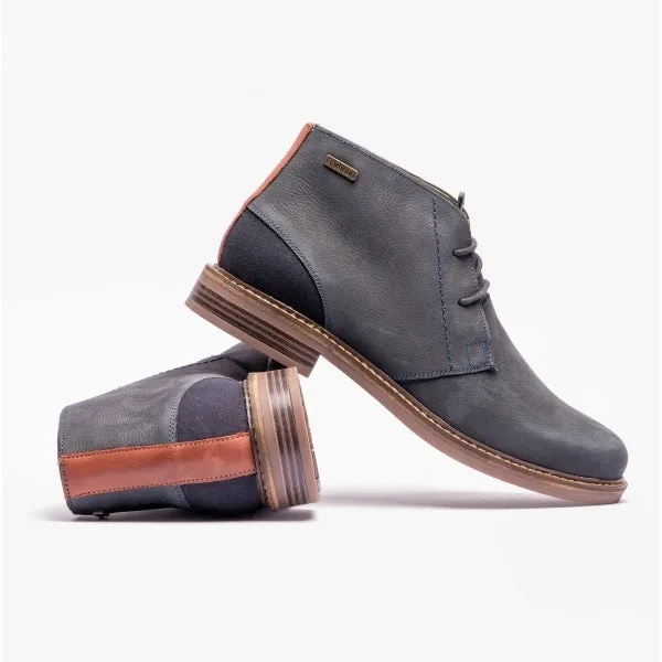 Barbour READHEAD Mens Chukka Boots Navy