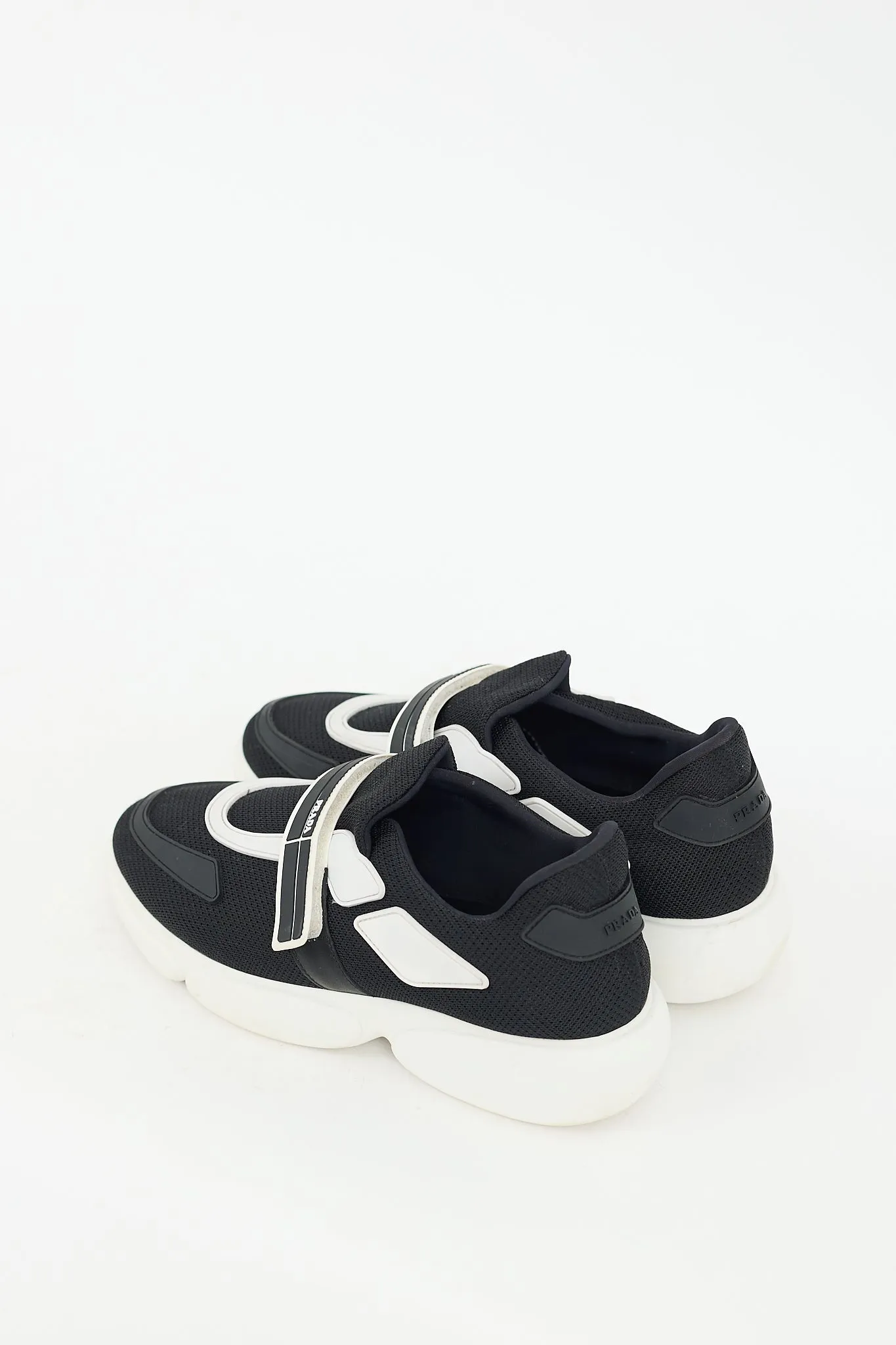 Black & White Cloudburst Sneaker