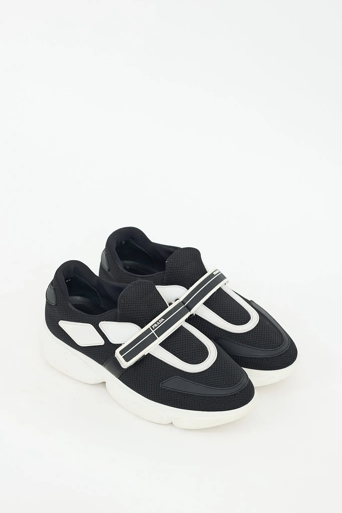 Black & White Cloudburst Sneaker