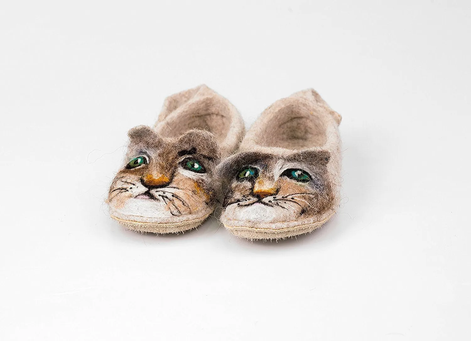 Brown Kitty Toddler slippers