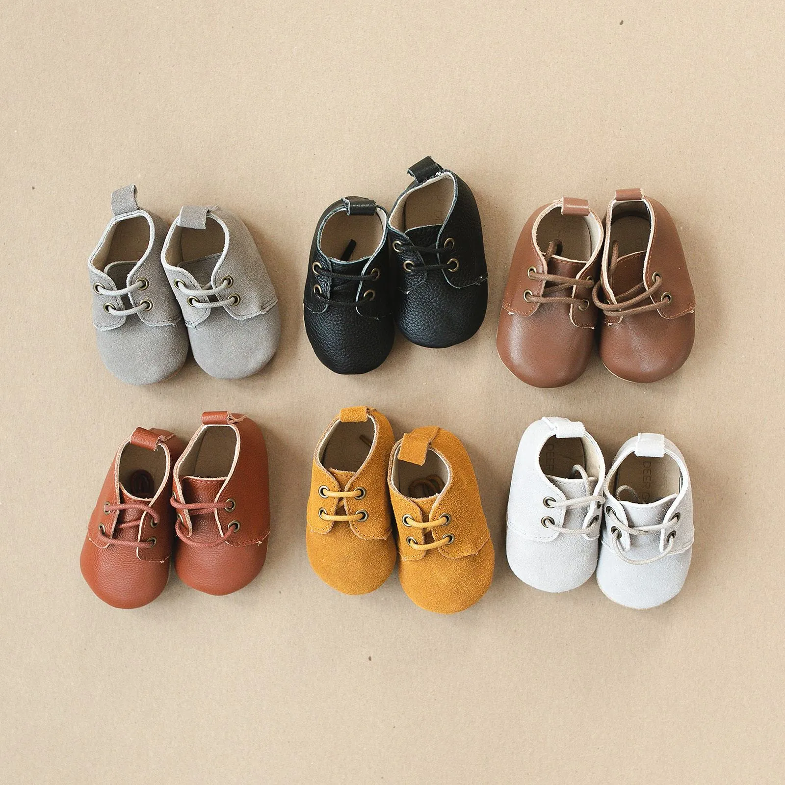 Cardinal - Oxford - US Size 2-5 - Soft Sole