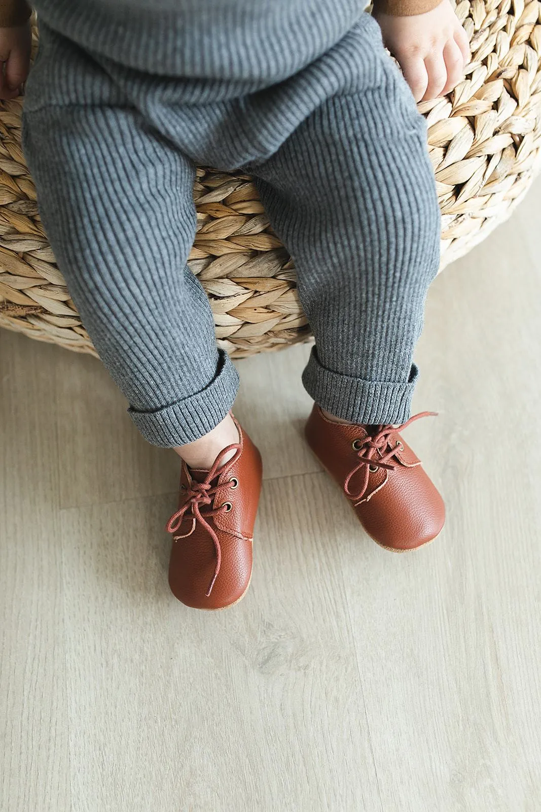 Cardinal - Oxford - US Size 2-5 - Soft Sole