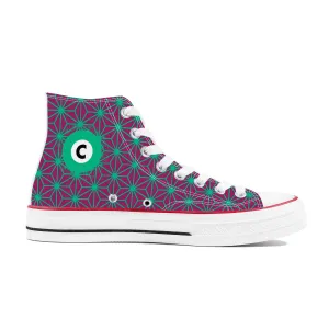 Chiyoda Line High Top Canvas Shoes