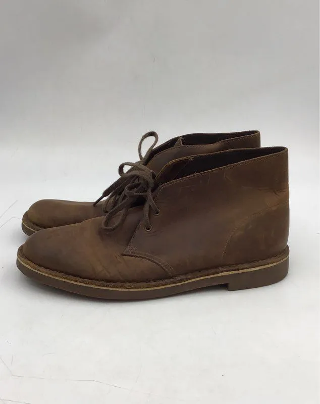 Clarks Men's Bushacre 2 26082286 Brown Lace-Up Chukka Boots - Size 9.5M