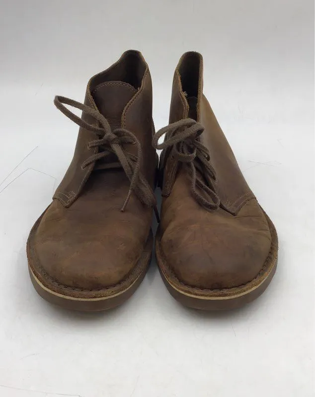 Clarks Men's Bushacre 2 26082286 Brown Lace-Up Chukka Boots - Size 9.5M