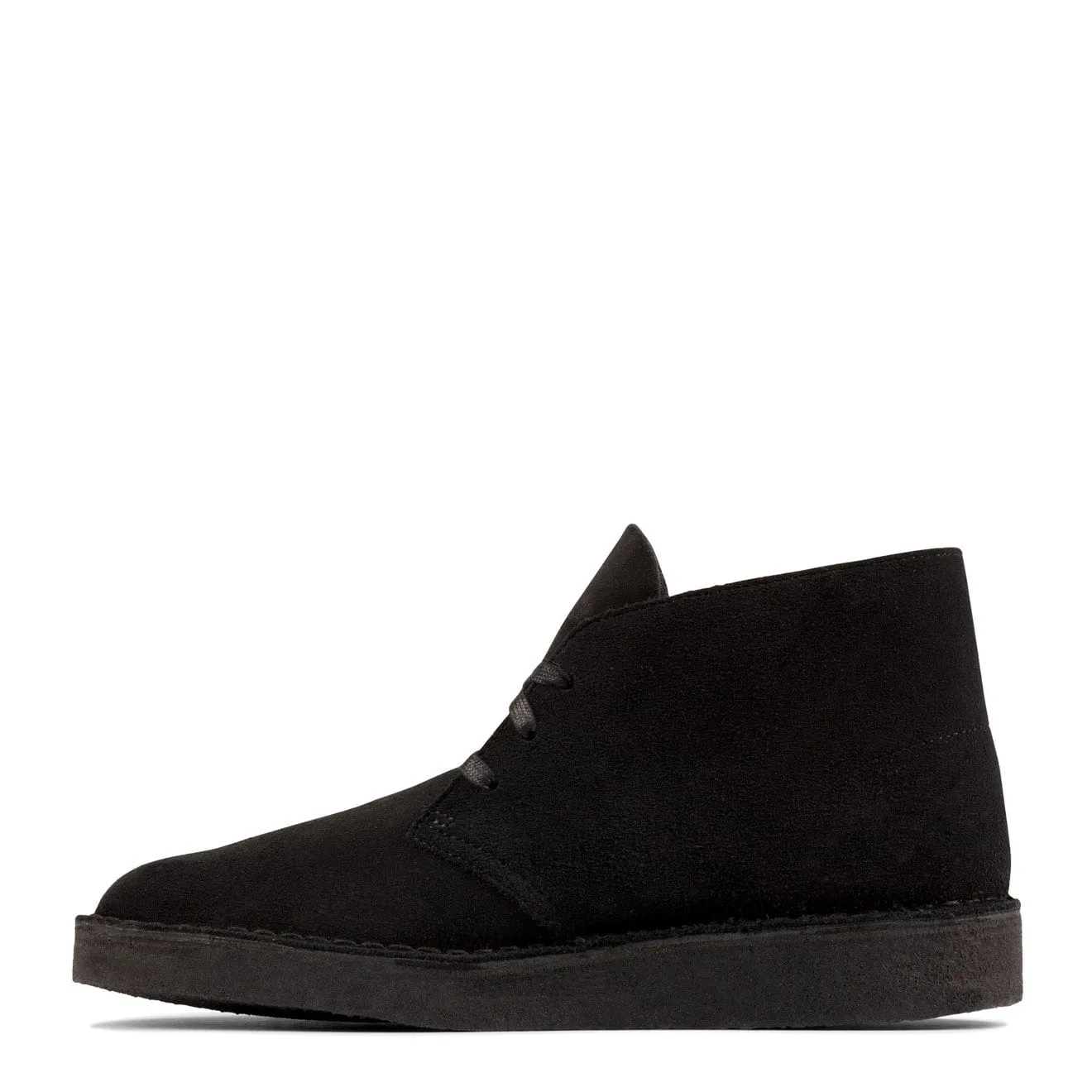 Clarks Originals Desert Coal Black Suede Shoes