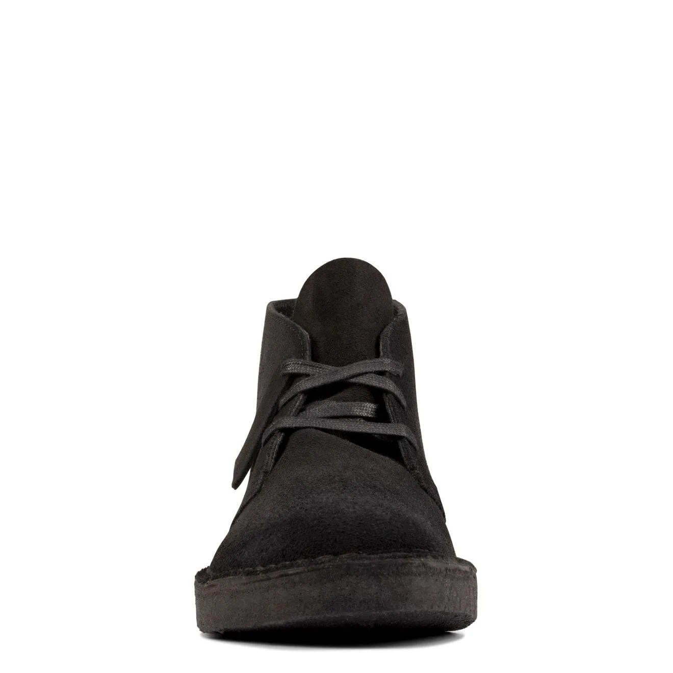 Clarks Originals Desert Coal Black Suede Shoes