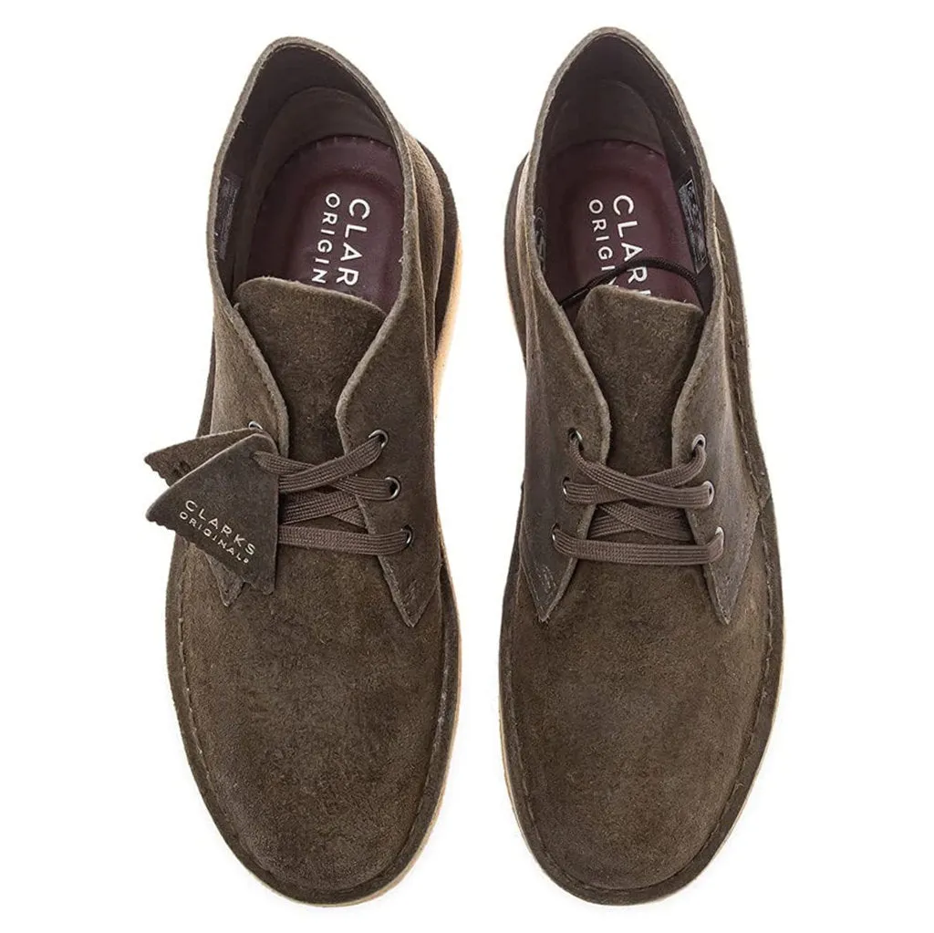 Clarks Originals Desert Coal Suede Leather Men's Boots