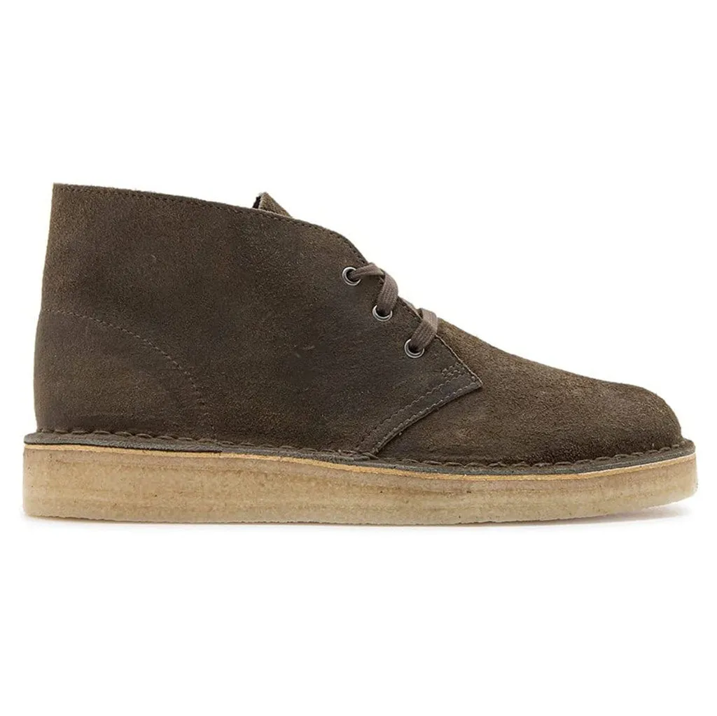 Clarks Originals Desert Coal Suede Leather Men's Boots