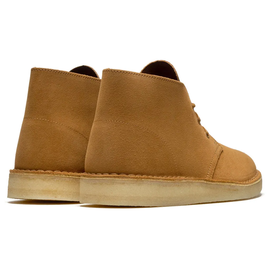 Clarks Originals Desert Coal Suede Leather Men's Boots