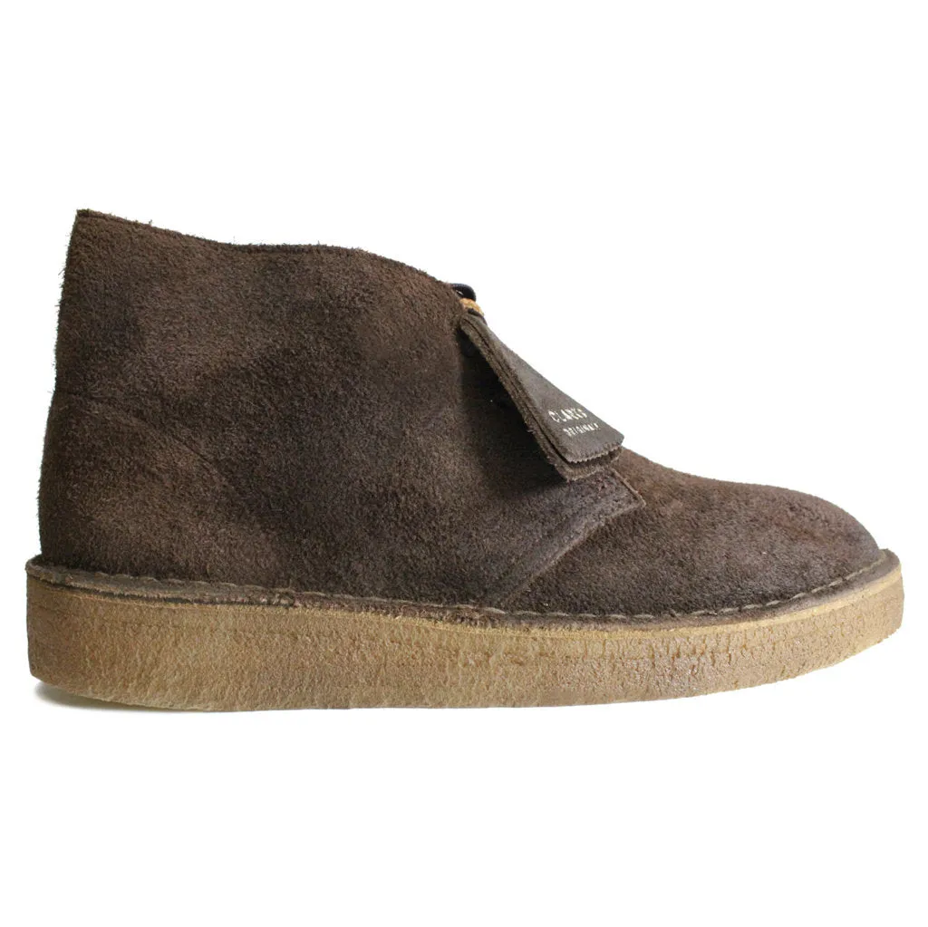 Clarks Originals Desert Coal Suede Leather Men's Boots