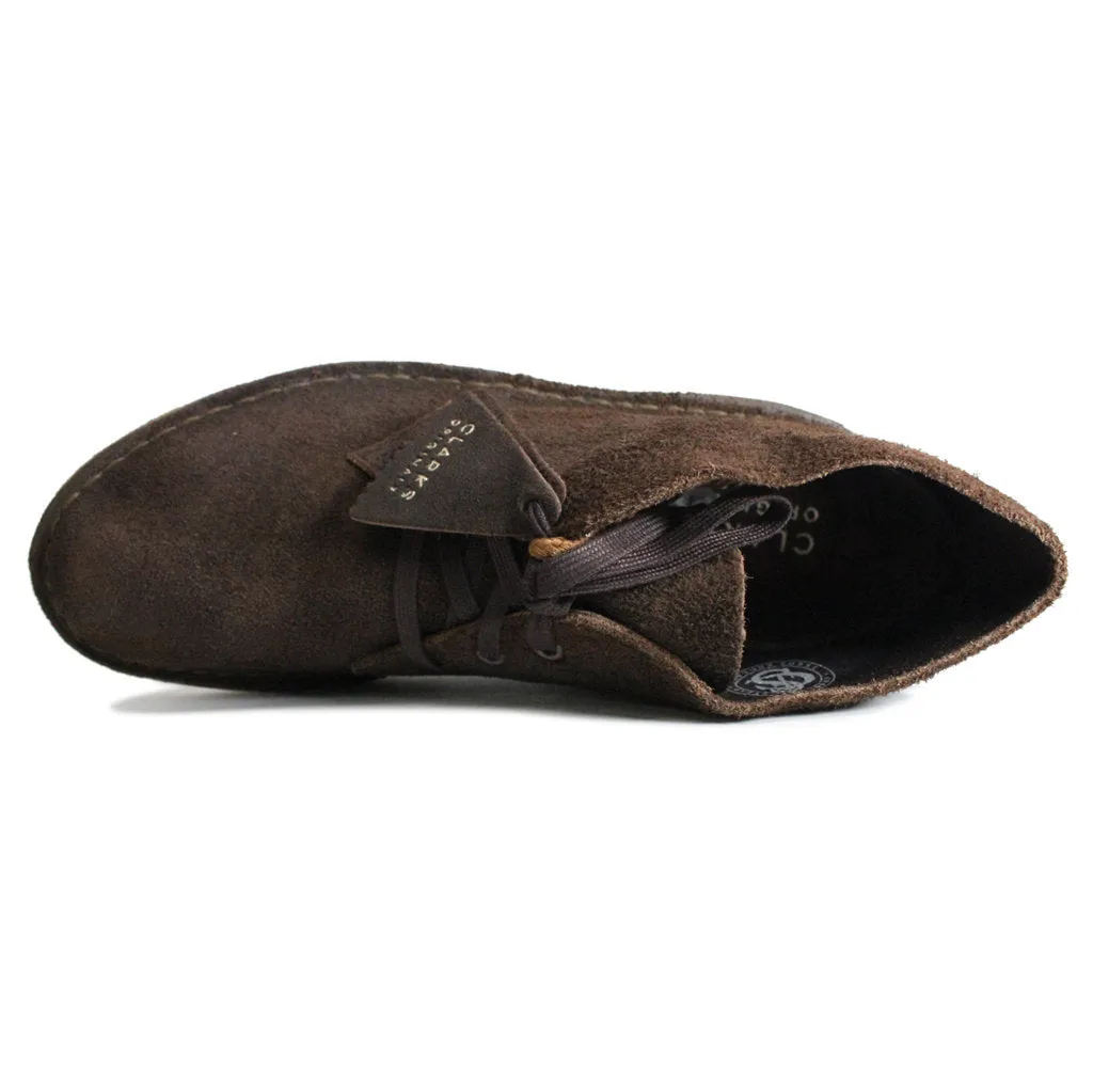 Clarks Originals Desert Coal Suede Leather Men's Boots