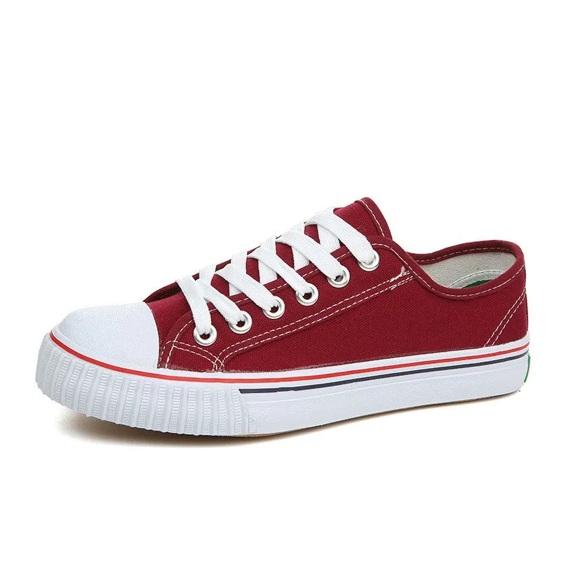 Classic Candy Color Canvas Lovers Sneakers Shoes