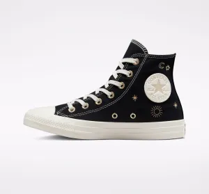 Converse CTAS Hi Black Golden Elements