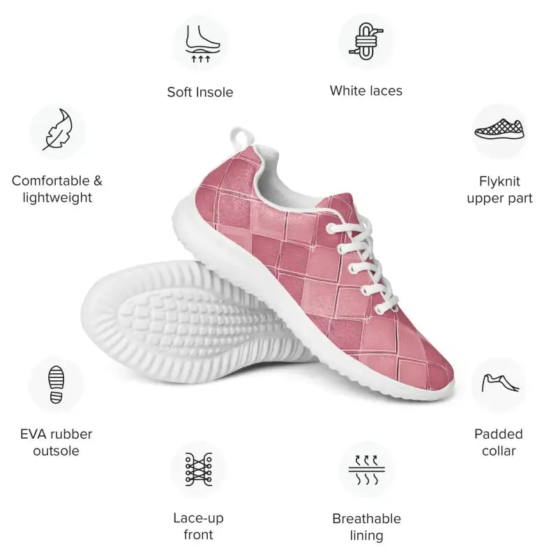 Coral Lightweight Womens Athletic Shoes