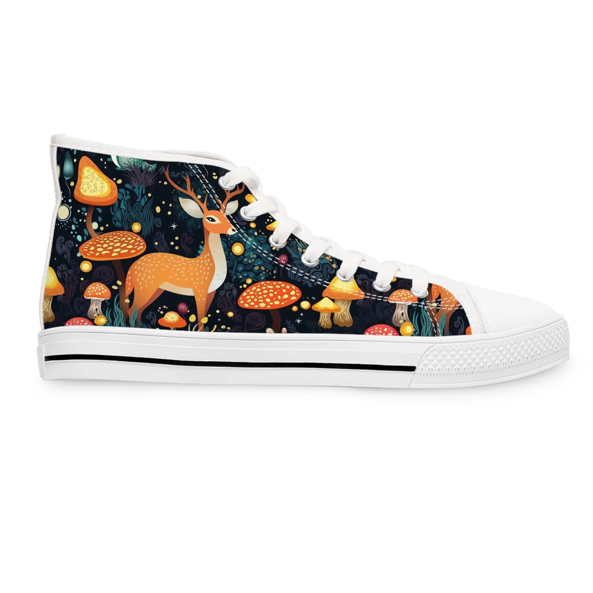 Deer Women's High Top Sneakers