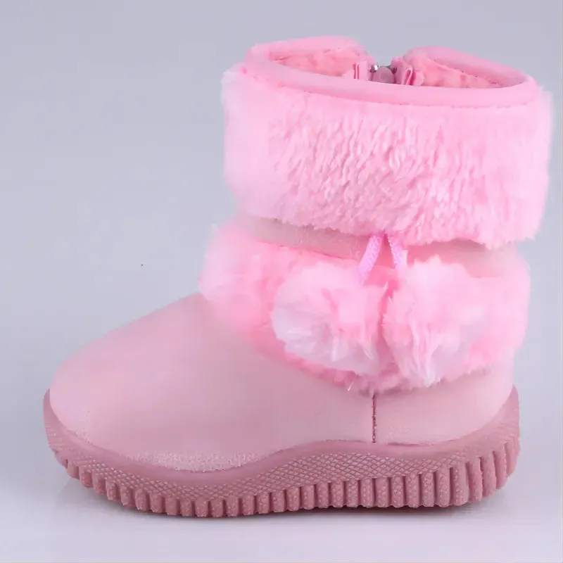 Girls & Boys Winter Snow Boots - Warm Comfortable & Cute