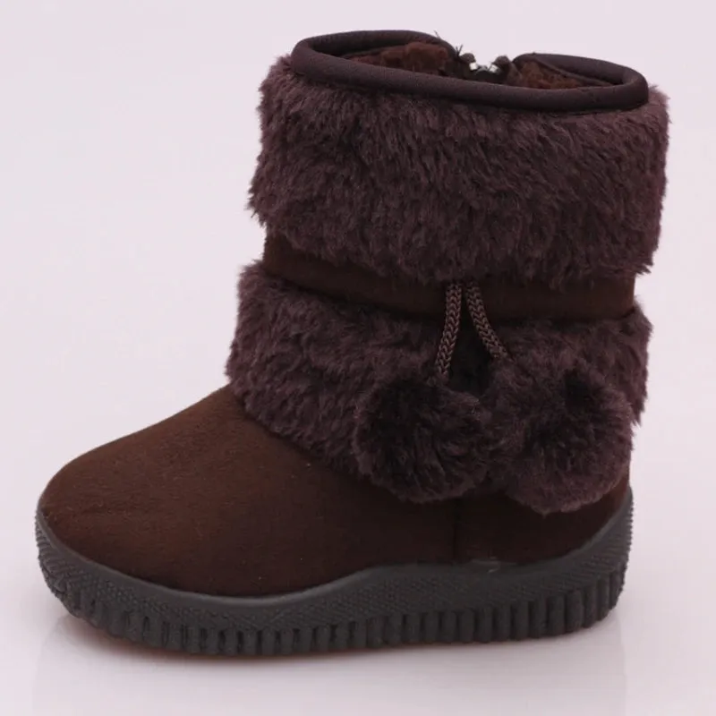 Girls & Boys Winter Snow Boots - Warm Comfortable & Cute