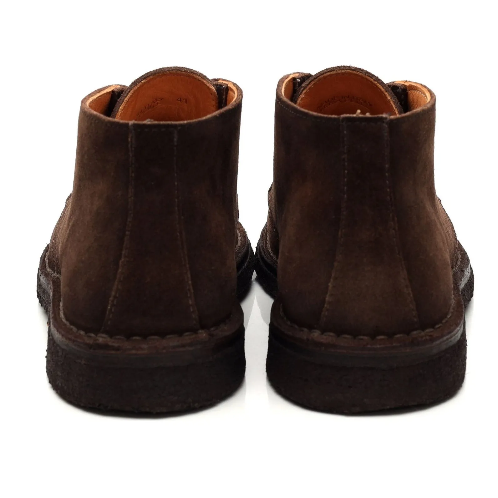 'Greenflex' Dark Brown Suede Chukka Boots UK 7 EU 41
