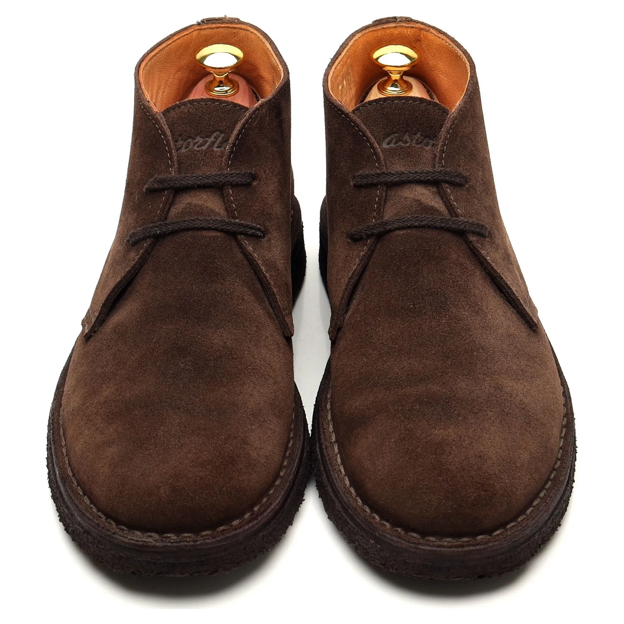'Greenflex' Dark Brown Suede Chukka Boots UK 7 EU 41