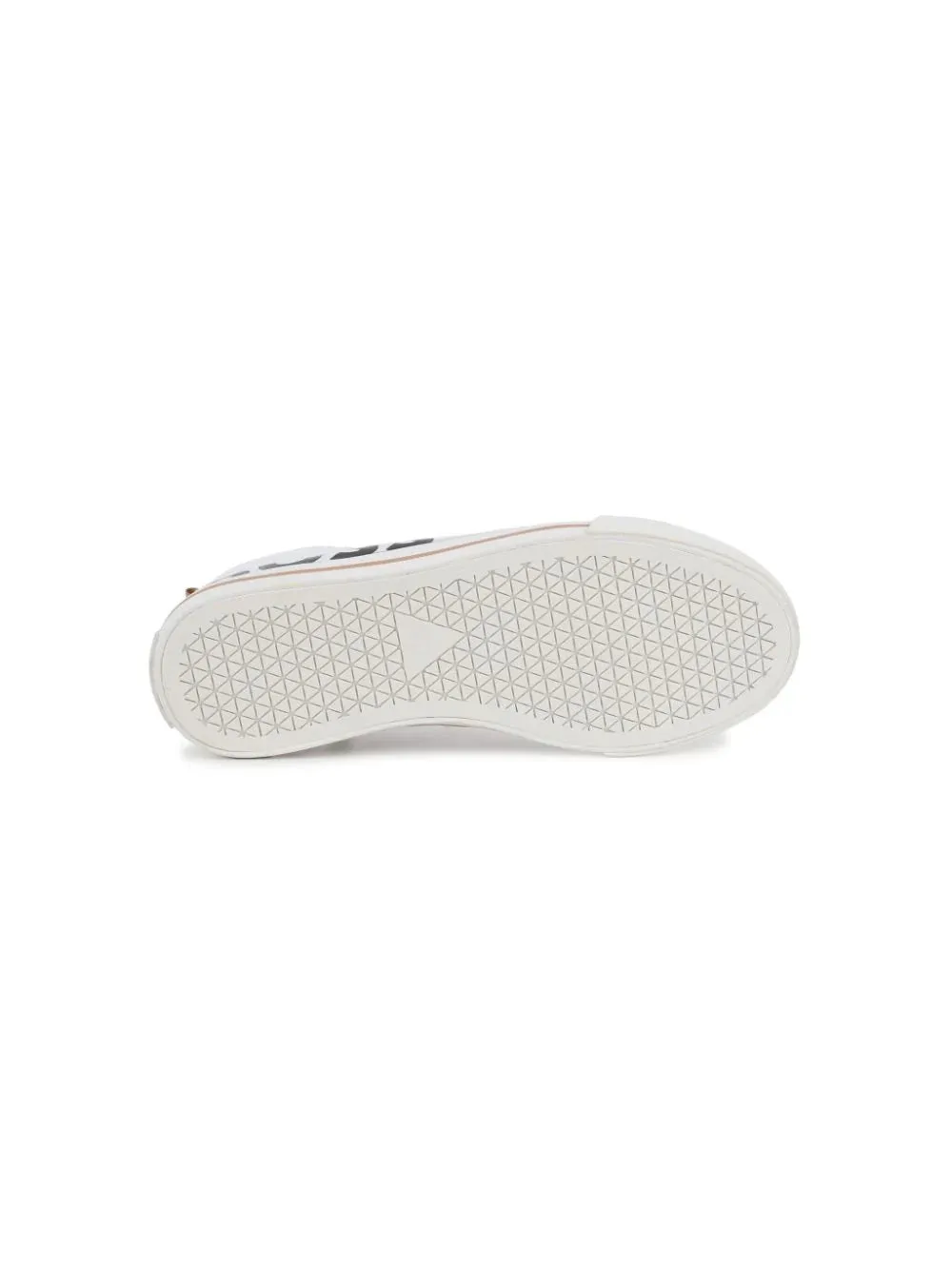 High-top sneakers in canvas with logo