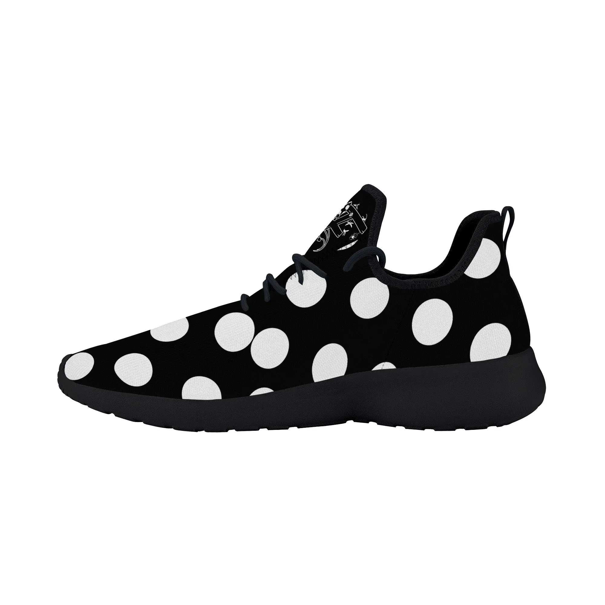 I Am Just Brit Lightweight Mesh Knit Sneaker - Black