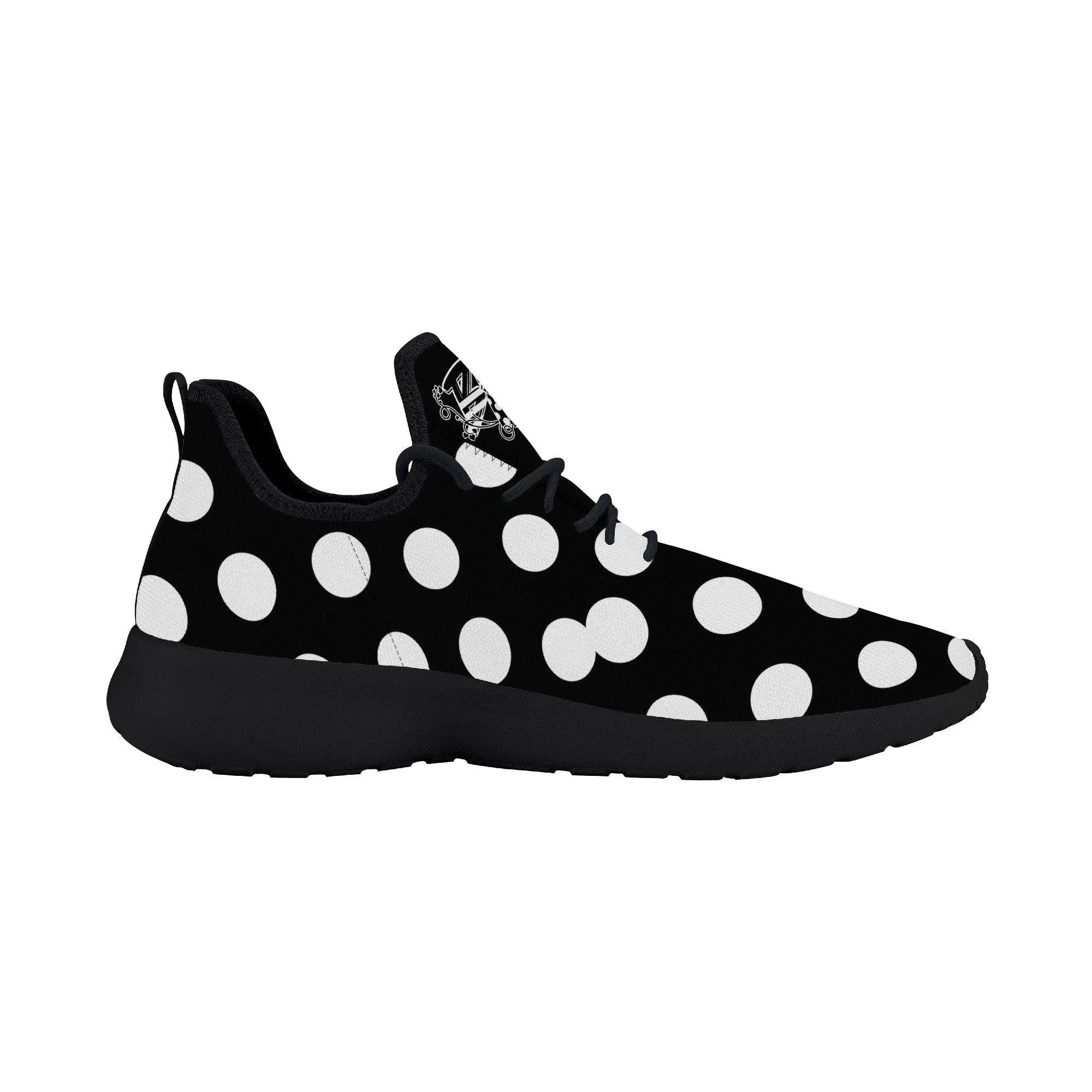I Am Just Brit Lightweight Mesh Knit Sneaker - Black