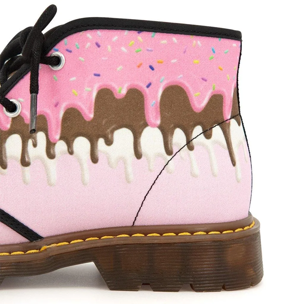 Ice Cream Sundae Chukka Ankle Boots