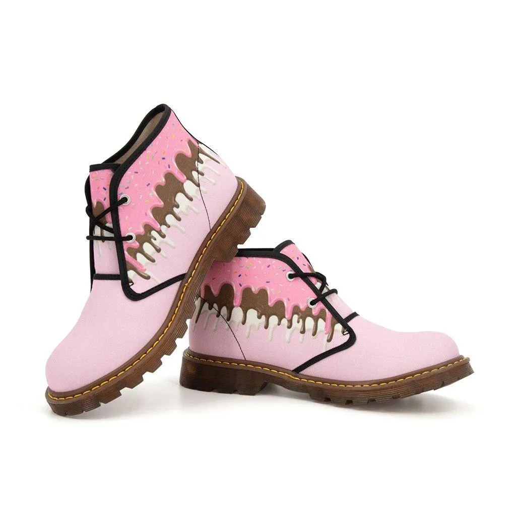 Ice Cream Sundae Chukka Ankle Boots