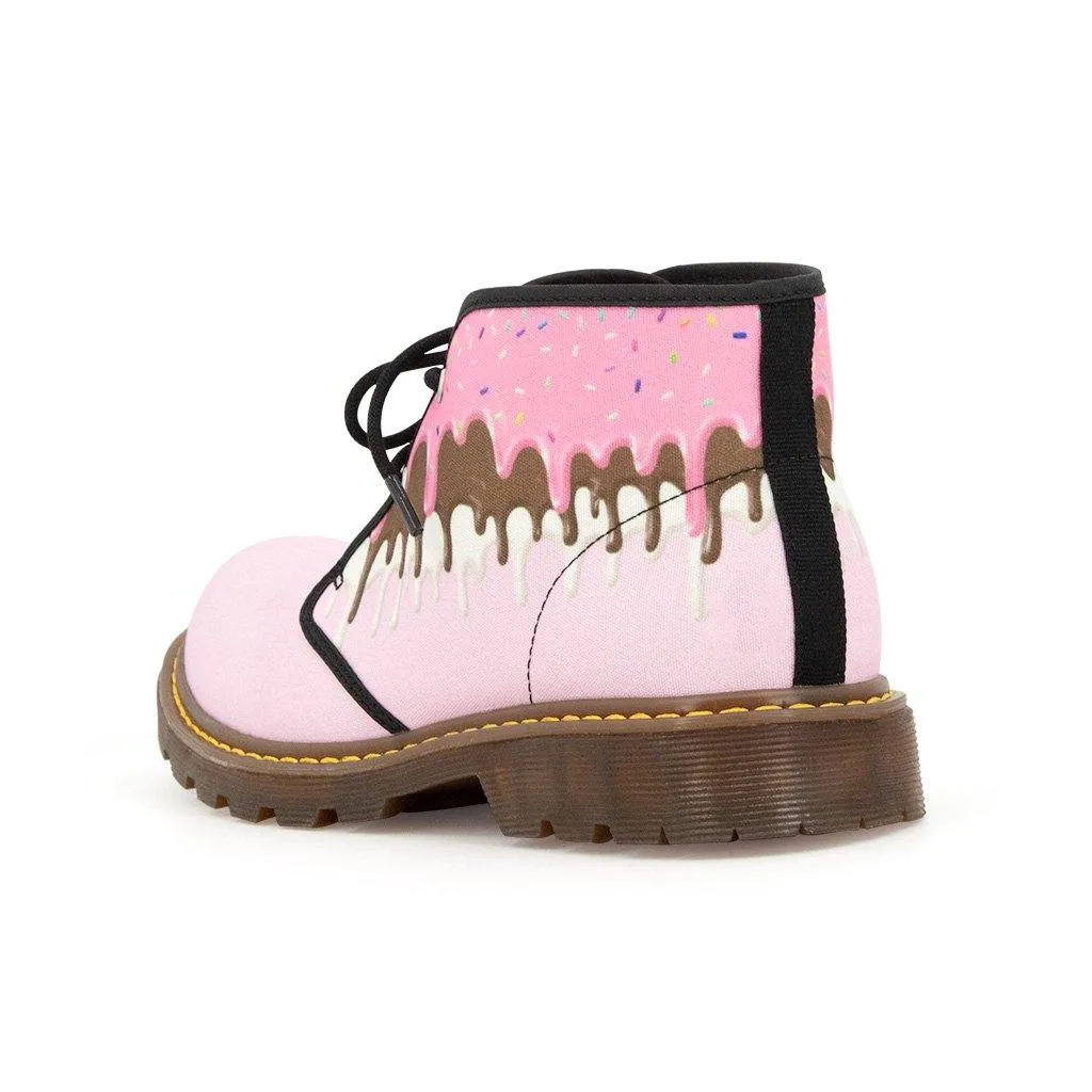 Ice Cream Sundae Chukka Ankle Boots