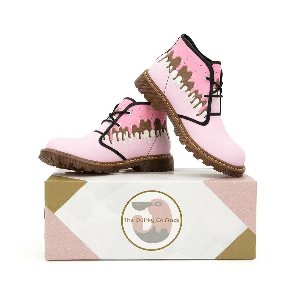 Ice Cream Sundae Chukka Ankle Boots