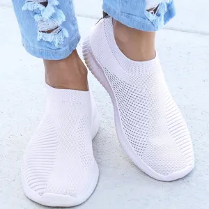 Knitted Casual Vulcanized Shoes