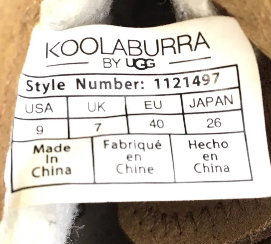 Koolaburra By UGG Women's Advay 1121497 Brown Chukka Boots - Size 9