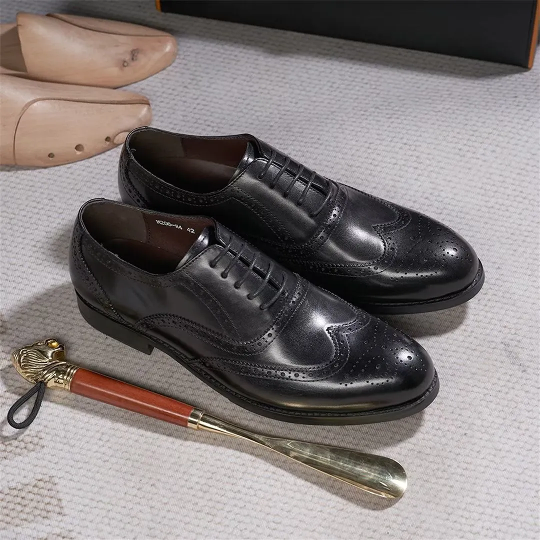 Lustrévo Lace-Up Oxfords