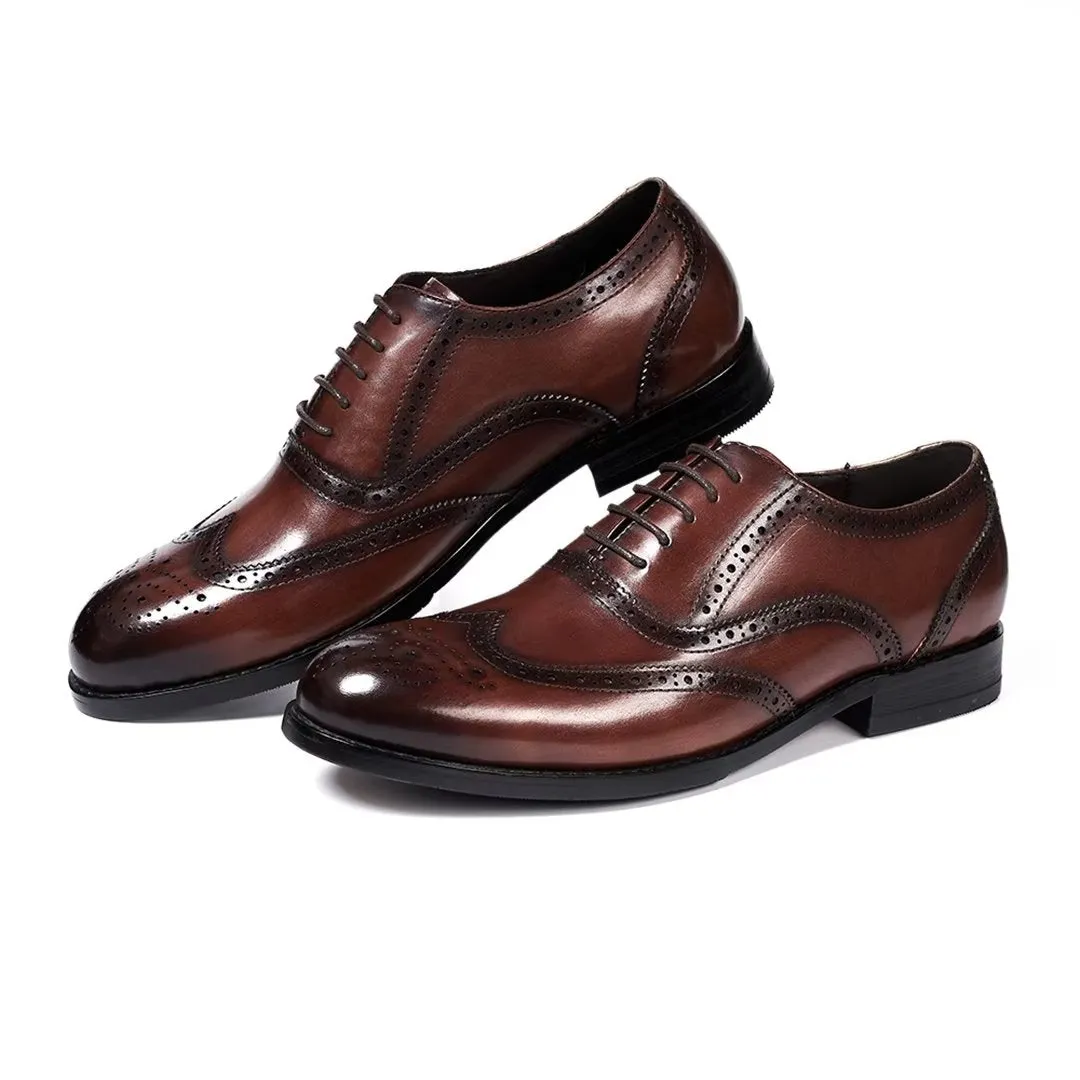 Lustrévo Lace-Up Oxfords