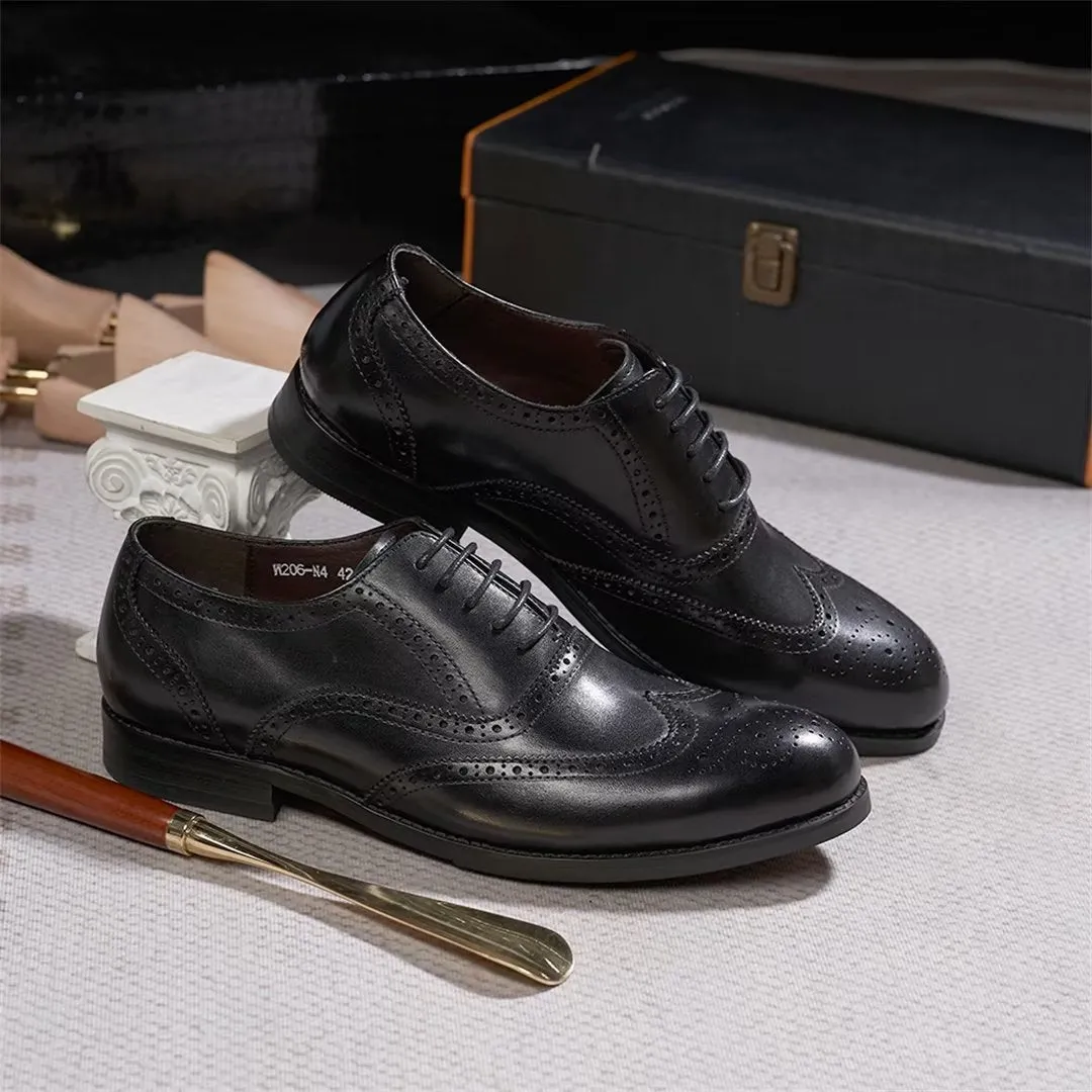 Lustrévo Lace-Up Oxfords