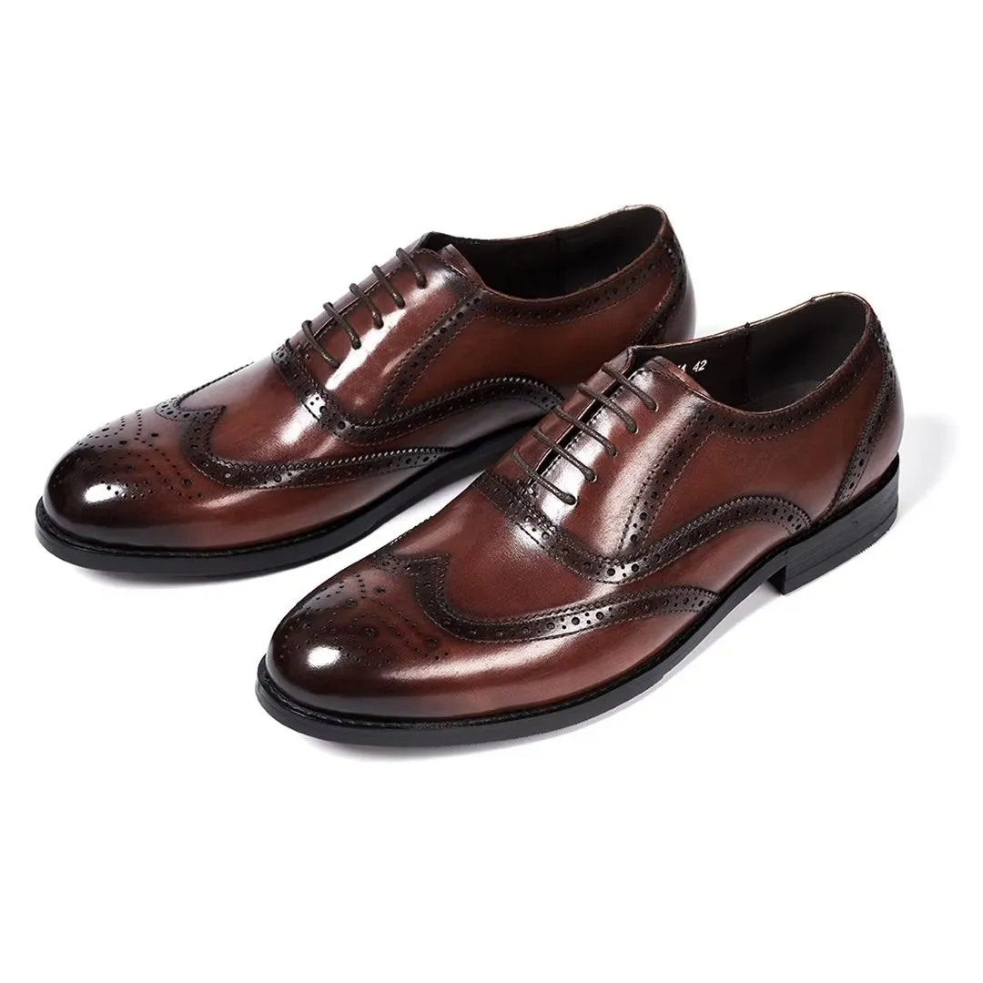 Lustrévo Lace-Up Oxfords
