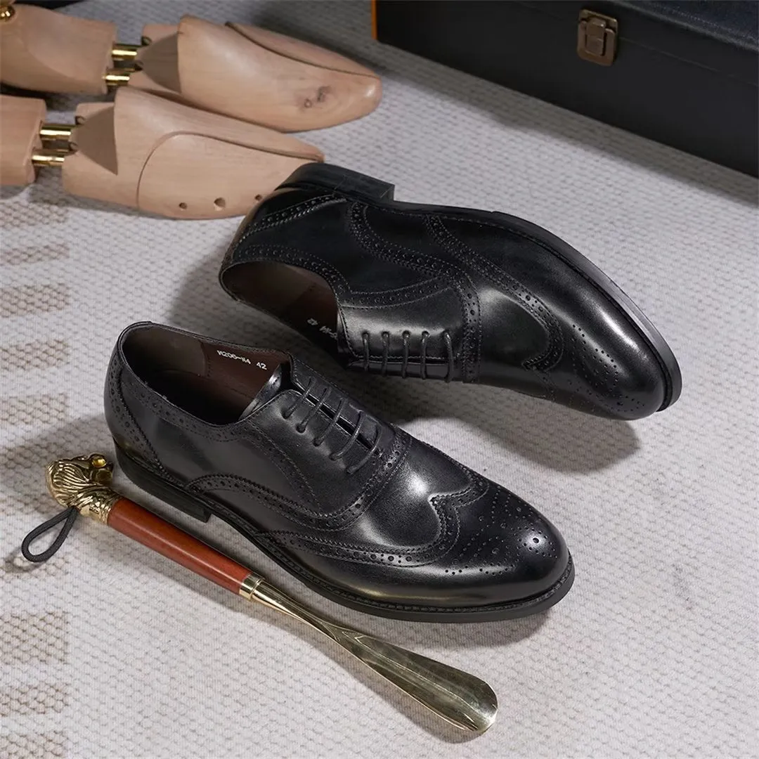 Lustrévo Lace-Up Oxfords