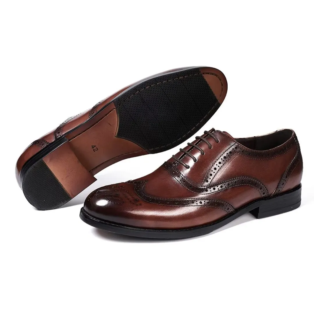 Lustrévo Lace-Up Oxfords