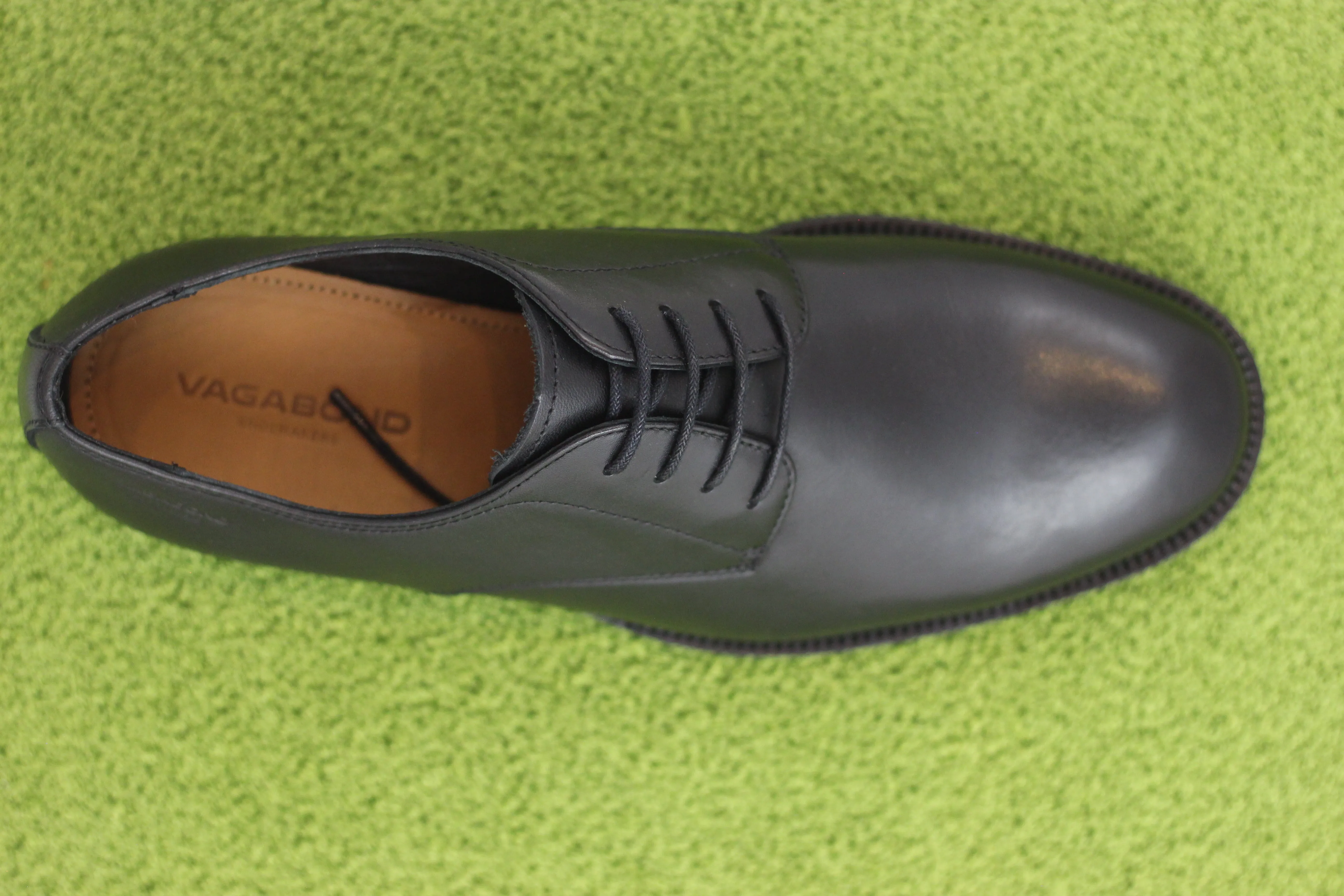 Mens Mario Oxford - Black Leather