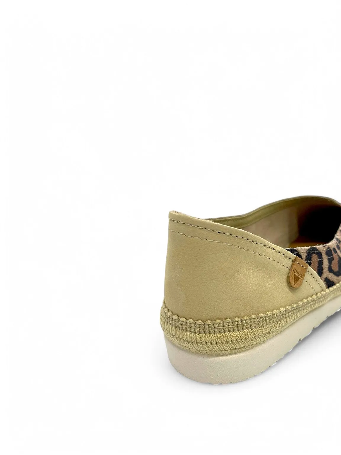 Nicole Printed Suede Slip-ons