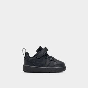 Nike Infants Court Borough Low Recraft Sneaker Black/black _ 183667 _ Black