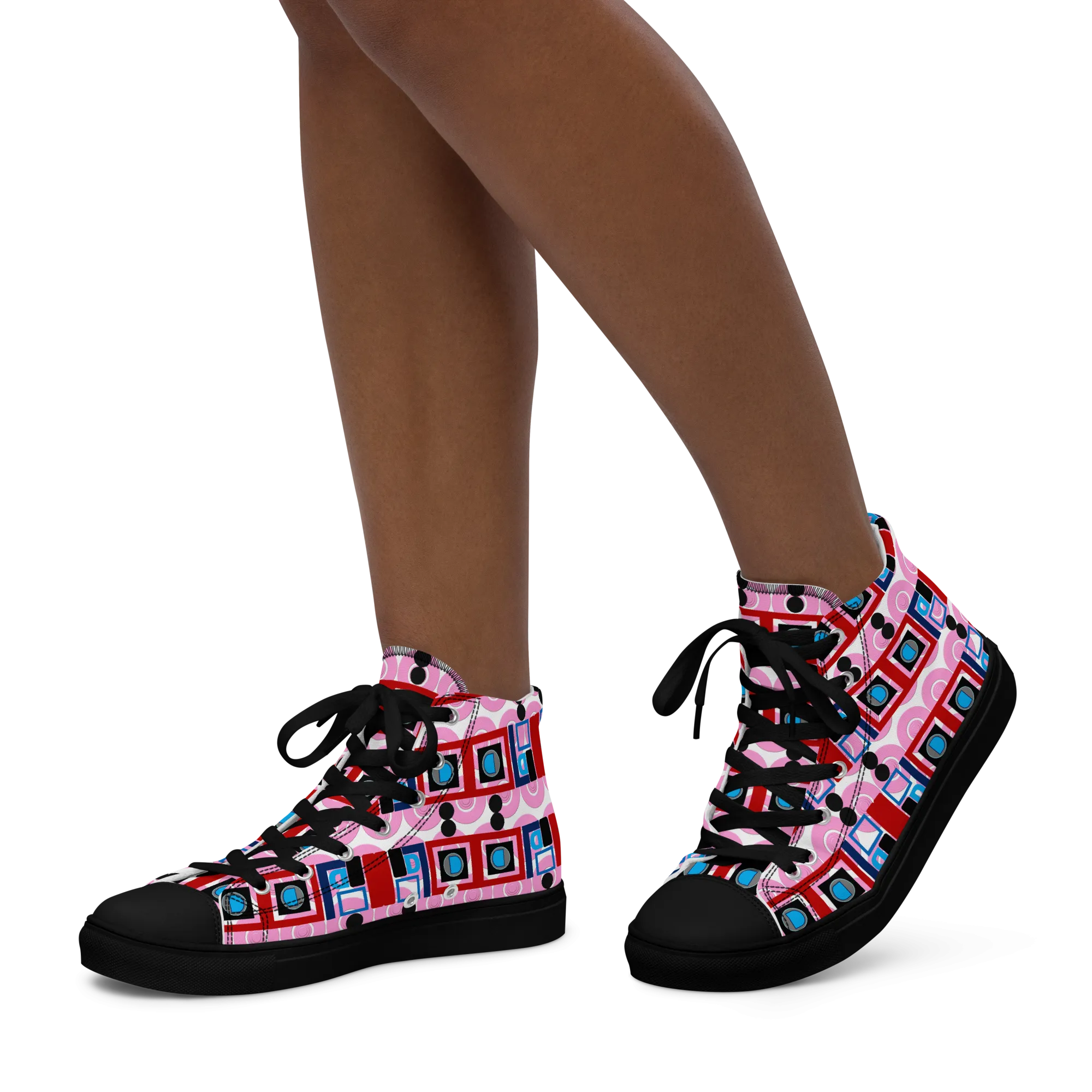 OD Women’s high top canvas shoes Pat67