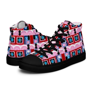 OD Women’s high top canvas shoes Pat67